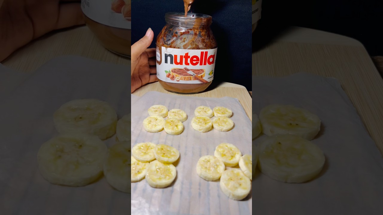 Try this nutella with banana 🍌 