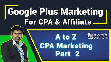 google plus marketing bangla tutorial | Google Plus Advanced Marketing for CPA offer promotion