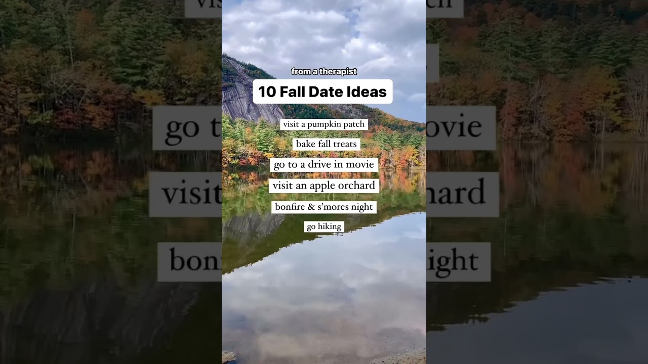Fall date ideas 