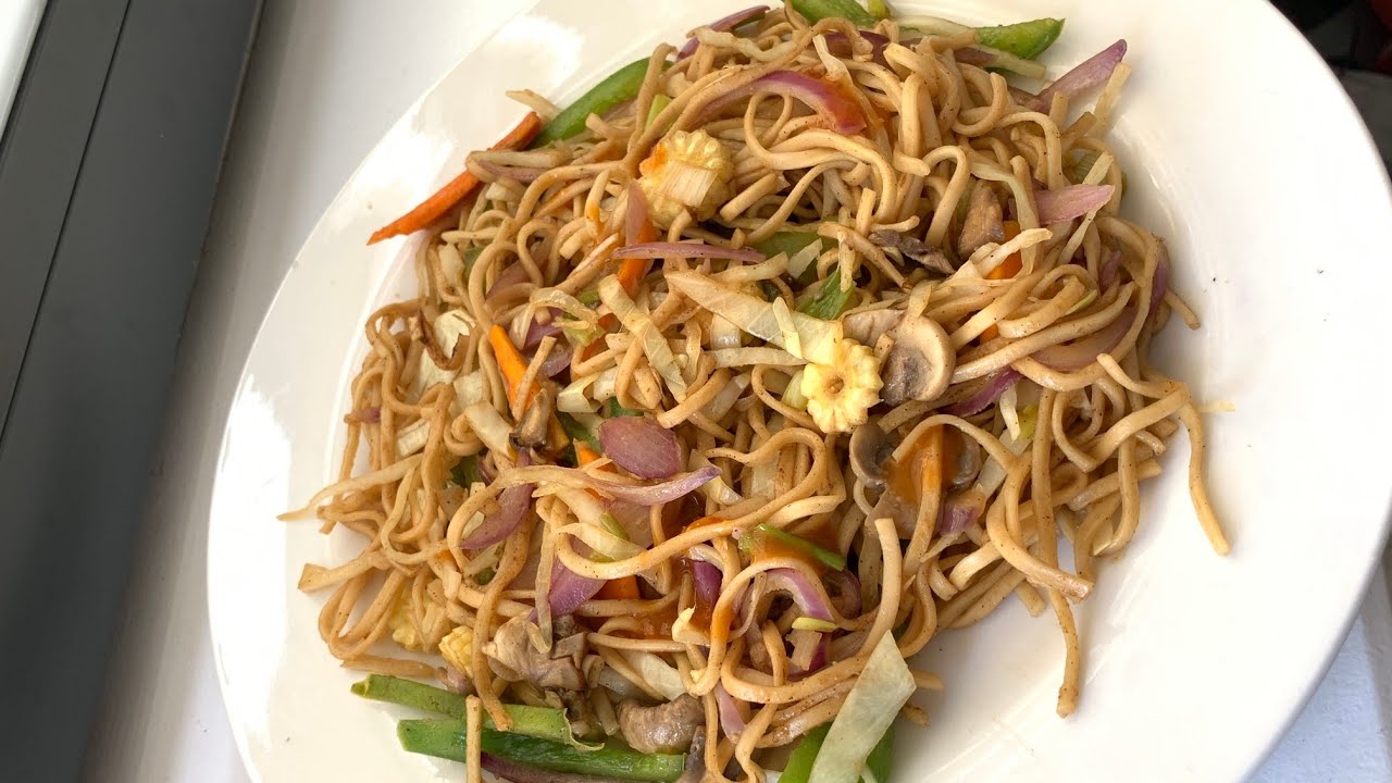 Chili Garlic noodles Hakka Noodles vegetablehakkanoodles noodles