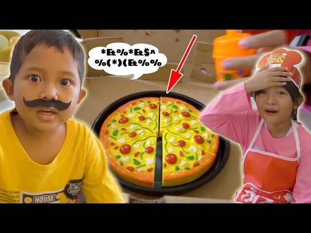 Drama Rere Jadi Penjual PIZZA | Pembelinya Emosian banget hahaha class=