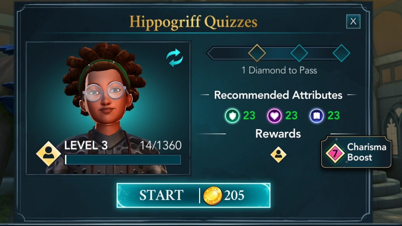 hogwarts mystery help liz with her presentation