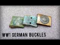 Restoration PRUSSIAN BUCKLES /110 years underground