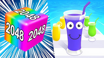 Jelly Run 2048 / Juice Run • All Challenges Master Level Android, iOS Gameplay Ep 1