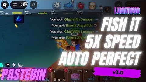 SCRIPT FISH IT Terbaru 2025 Auto Fish 5x Speed FREE!, Auto Perfect, Auto Totems (KEY)