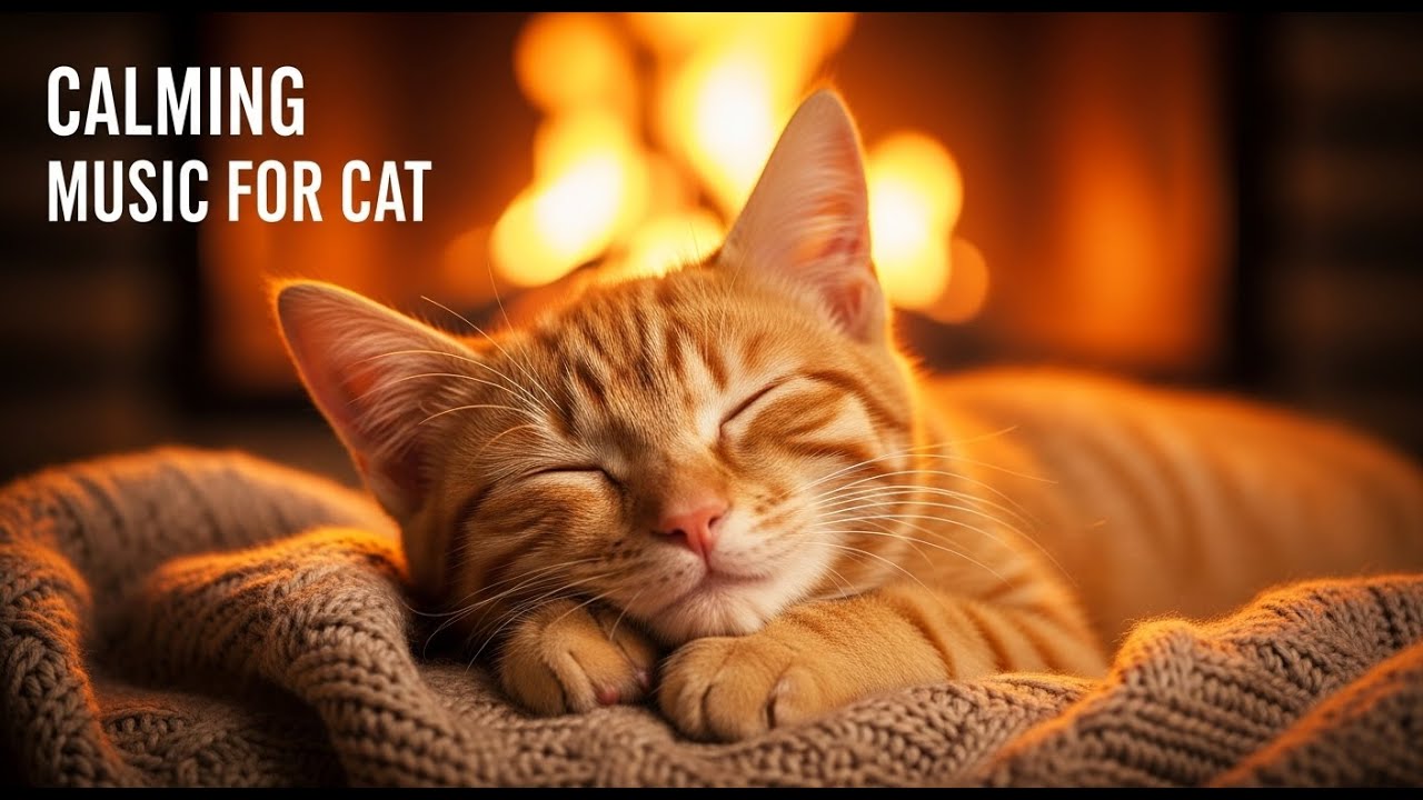 Image showcasing 12 Hours of Healing Sounds for Anxious Cats 😿 : Calming Music for ...