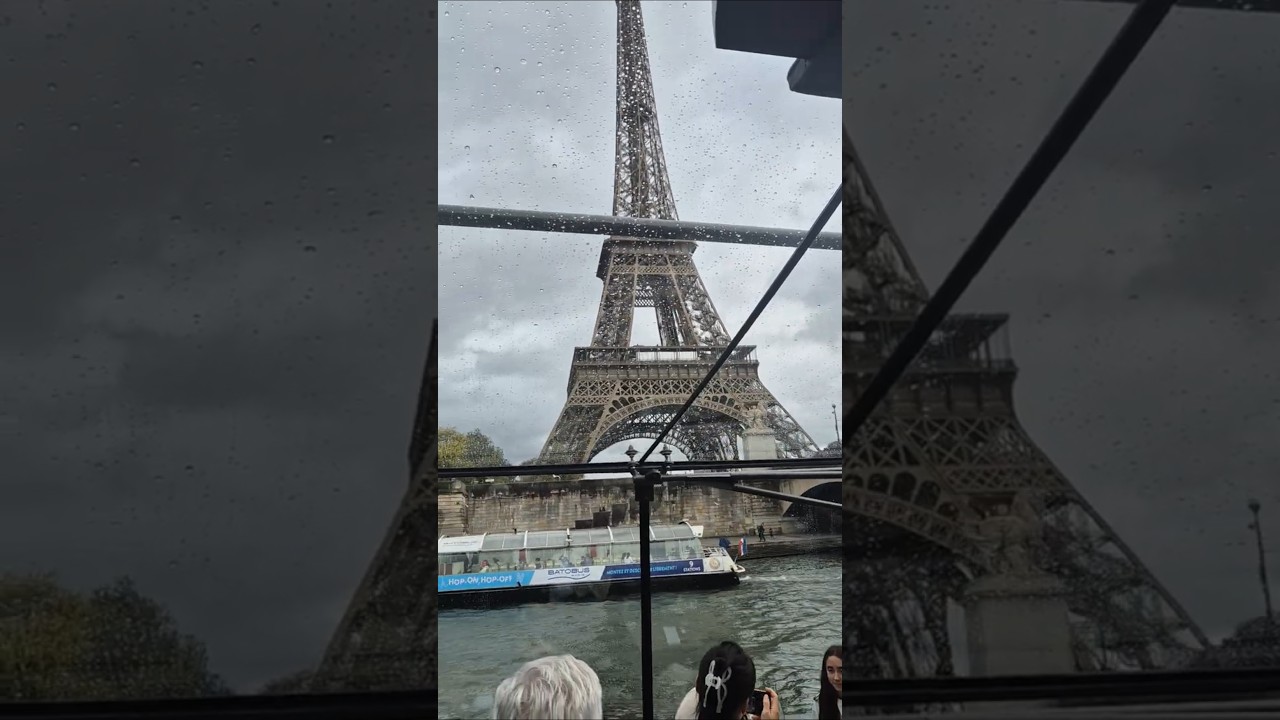 Dinner on the Seine — Paris from a different view.