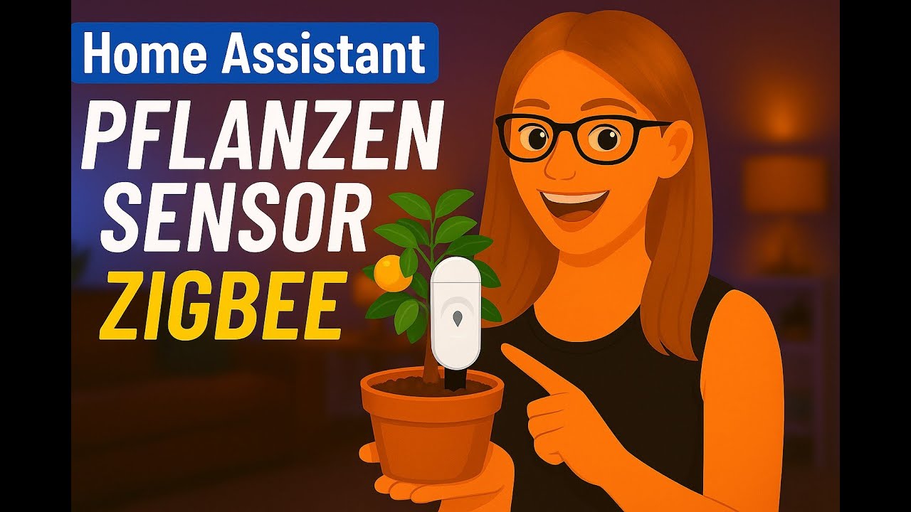 Home Assistant Pflanzen Sensor Bodenfeuchtigkeitssensor Zigbee