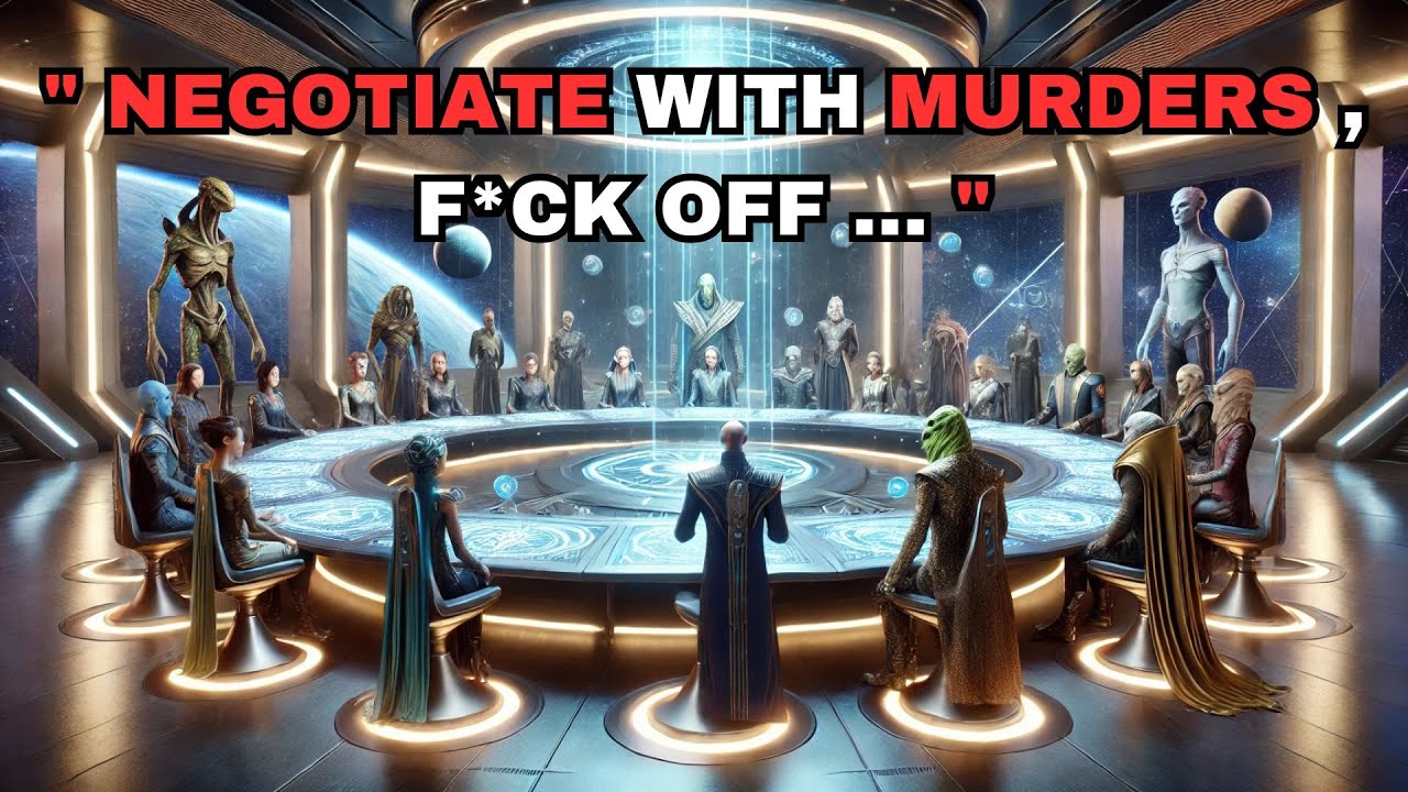 Галактический Совет впадает в панику, поскольку люди ОТКАЗЫВАЮТСЯ вести переговоры - HFY Sci Fi S...