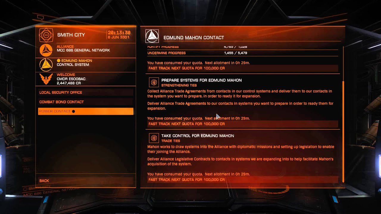 Elite Dangerous Power Play Explanation YouTube