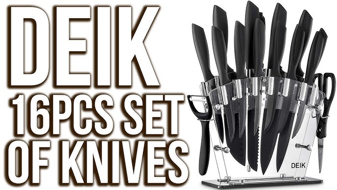 DEIK- N/C ❤️ 14 Piece Kitchen Knife Set - Review ✓ 