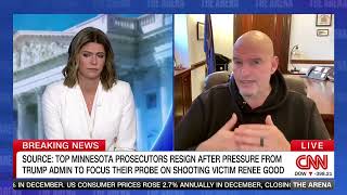 'Are you a Trump Democrat, sir?' Fetterman stumbles at CNN anchor's direct question