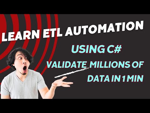 ETL Testing Automation using C# language - Basics #etltesting