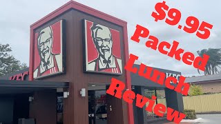 KFC $9.95 Packed Lunch Review - Is it any Good