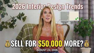The 2026 Interior Design Trends Buyers Are Actually Paying For