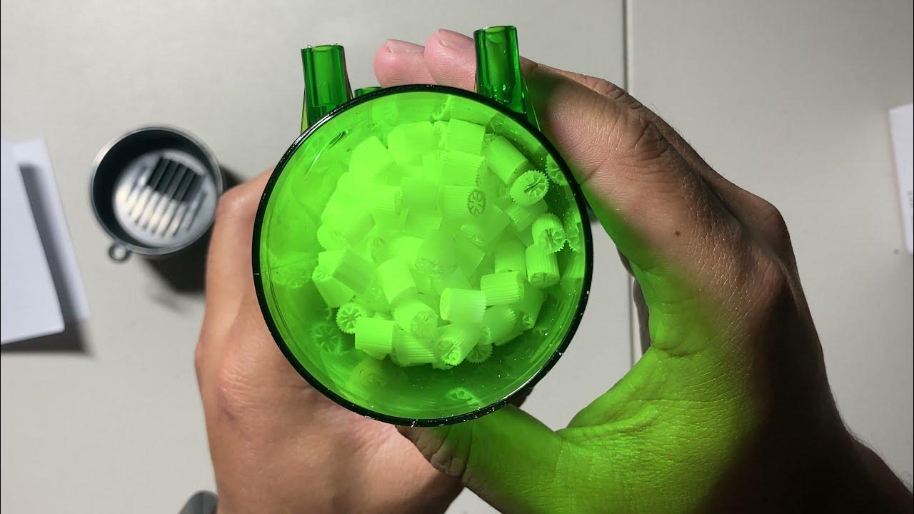 Unboxing 15 QANVEE LH300 Fluidized Moving Bed Filter YouTube