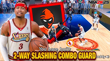 This ALLEN IVERSON Build is a MENACE on NBA 2K25