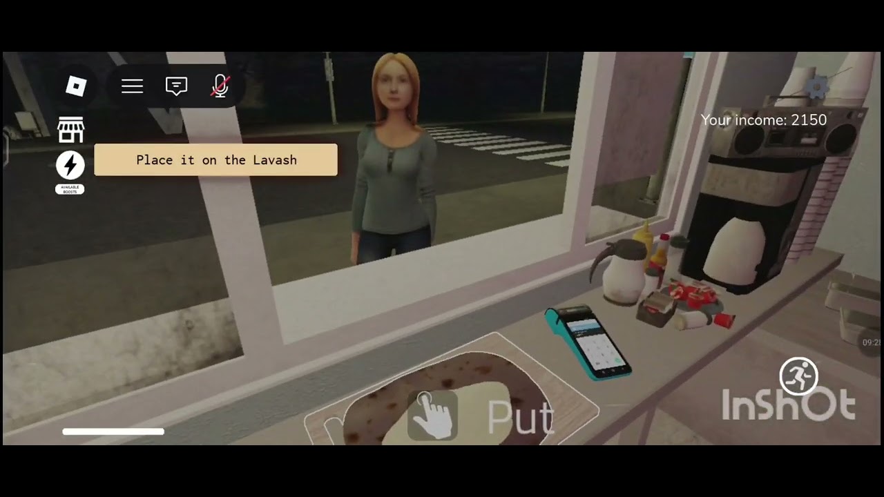 Playing shawarama kiosk anomalies