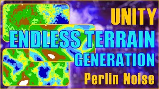 The Unity interpretation of a 2D Endless Terrain Generation using Perlin noise