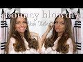 HOW TO GET BOUNCY BLOWDRY CURLS USING STRAIGHTENERS