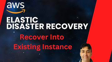 Recover into Existing Instance for AWS Elastic Disaster Recovery