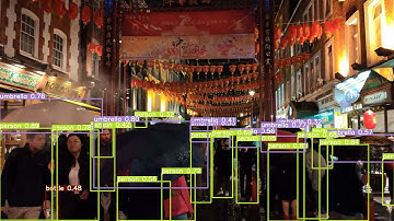 Testing YOLOv5 Object Detection using PyTorch (crowded zone)