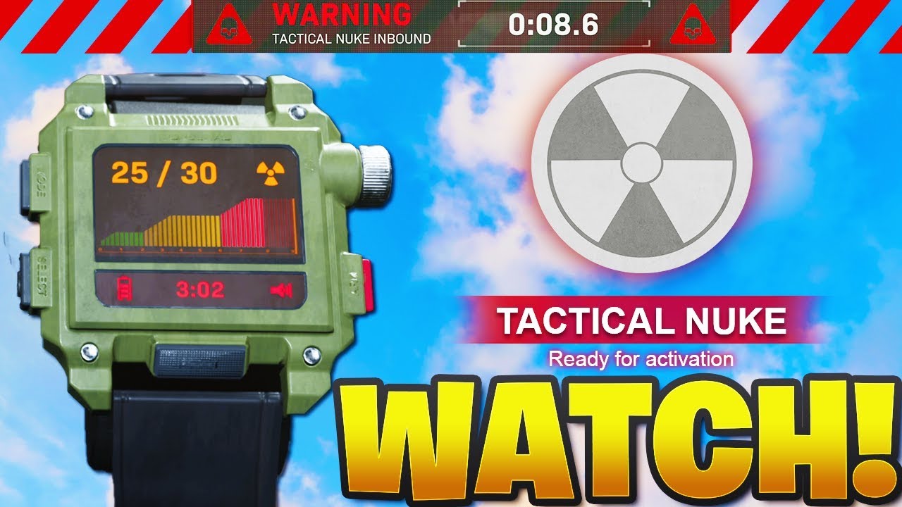 NEW "FINAL COUNTDOWN" TACTICAL NUKE WATCH in MODERN WARFARE! WHAT DOES IT DO? (COD MW MAD CHEMIST)