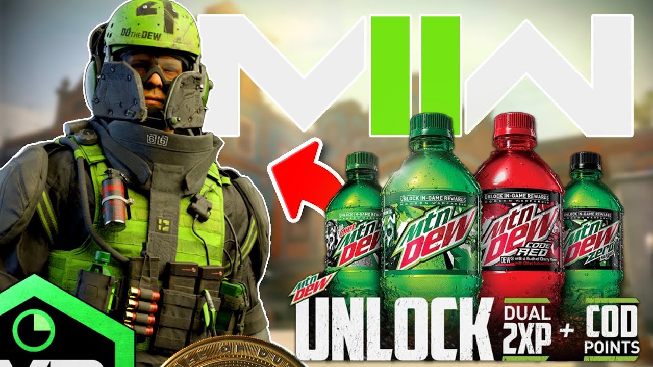 How to Get Modern Warfare 3 Mountain Dew Double XP Codes and More