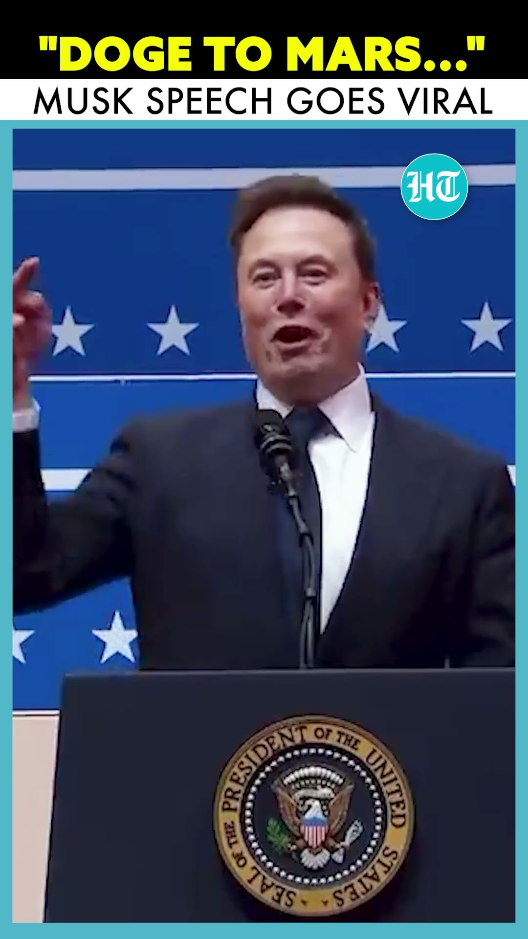 Elon Musk Says 'We're Going To Take DOGE To Mars!' \u0026Credits Trump For Securing Civilization's Future