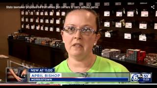 Customers at Buds Gun Shop & Range Discuss Gun Bills