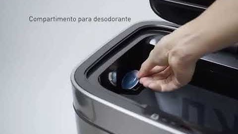 Bote basura EKO con sensor de movimiento 45Lt