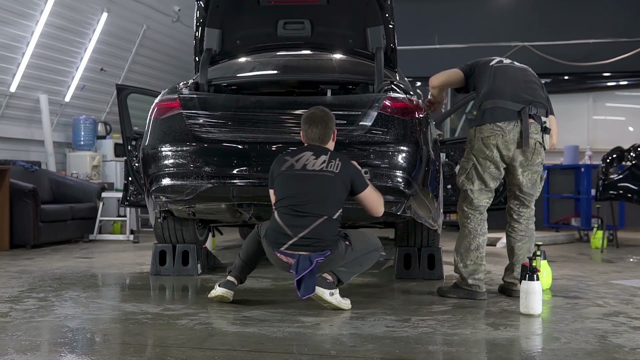 Бронировка пленкой Llumar - YouTube