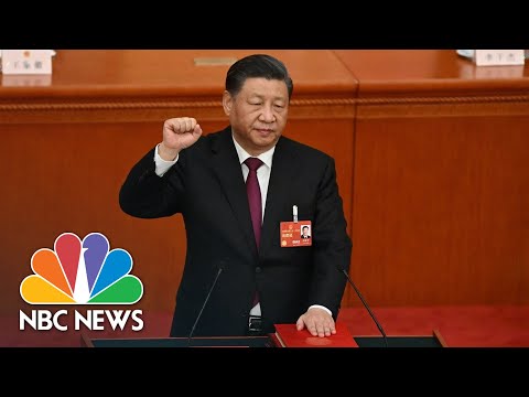 Xi Jinping awarded third term as Chinese president