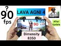 Lava Agni 4 BGMI 90fps After Software Update or not 🔥🔥🔥🔥 #lava #agni4 