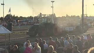 Fendt 824 finale 11 ton tractorpulling hoogblokland