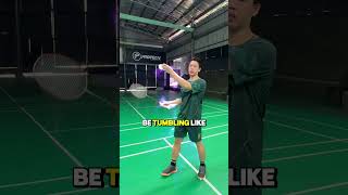 How to Scare Your Opponent at the Net 🏸 #badminton #shorts