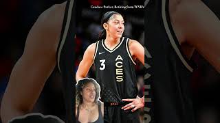 Candace Parker is officially retiring from the WNBA! #candaceparker #wnba #basketball #lasvegasaces