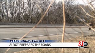 Preparations underway for roads in North Alabama ahead of wintry weather