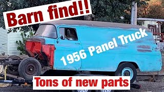 BARN FIND!! | 1956 Chevy Panel Truck | Deal of the Century | New Project
