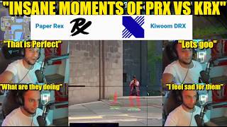 FNS react to INSANE MOMENTS OF PRX VS KRX | VCT 2026: Pac...