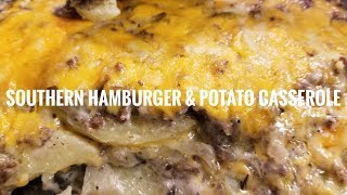 Southern Hamburger & Potato Casserole