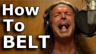 How to Belt - Long Cool Woman In A Black Dress - Ken Tamplin Vocal Academy