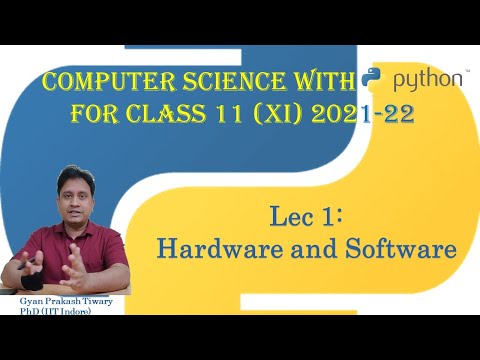 Computer Science For Class XI (11) CBSE 2021-22 Syllabus | #1 | Hardware and Software