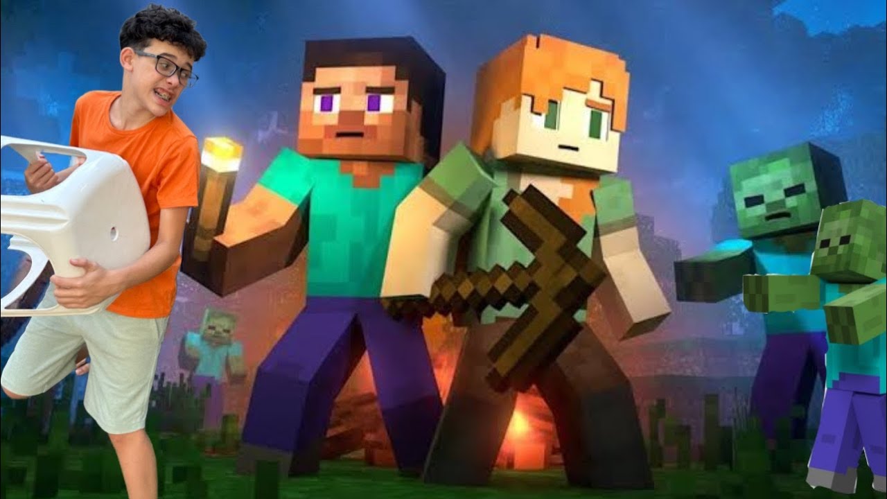 SOBREVIVA NO MUNDO MINECRAFT!!