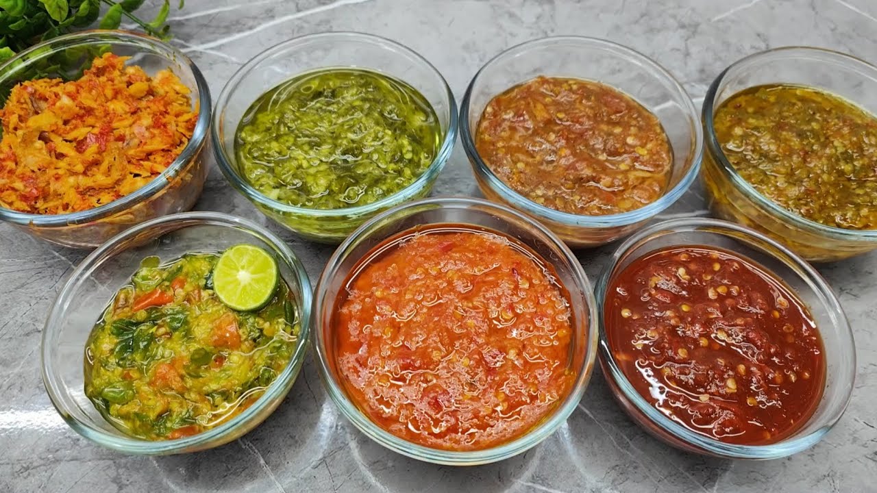 7 RESEP SAMBAL BUAT SEMINGGU, SUPER ENAK SEDEP, DAN PEDES POLL