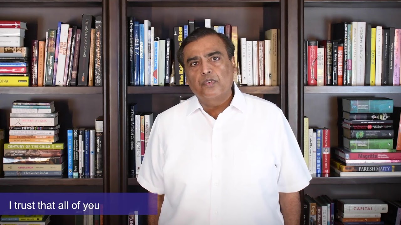 Mukesh Ambani: Facebook to invest ₹ 43,574 crore in JIO for a 9.99% stake