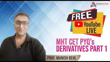 MHT CET ( Previous Year Questions ) PYQ