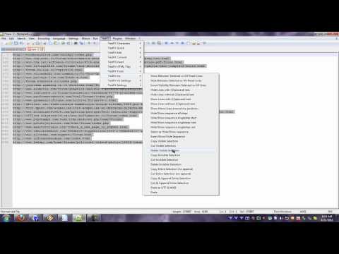 Editing a big list, how to remove certain URLs [HD 1080p]