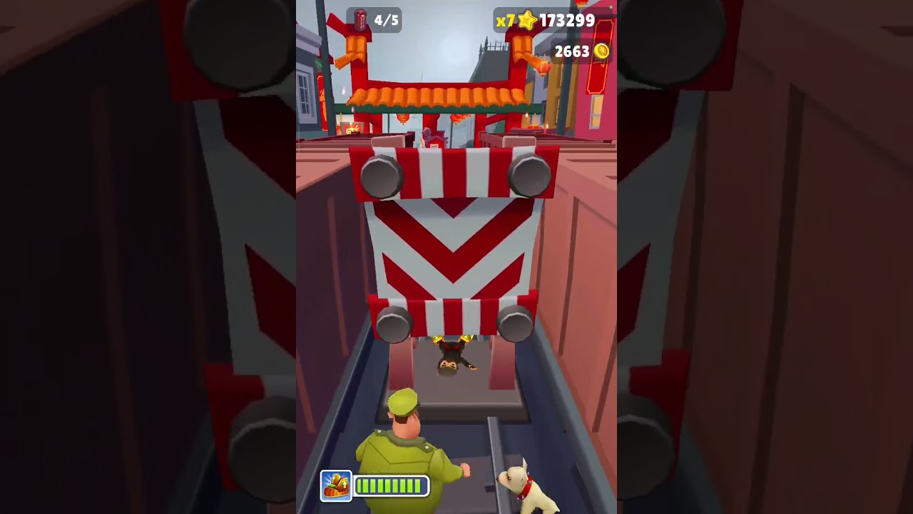 Jogando subway surfers parte 2