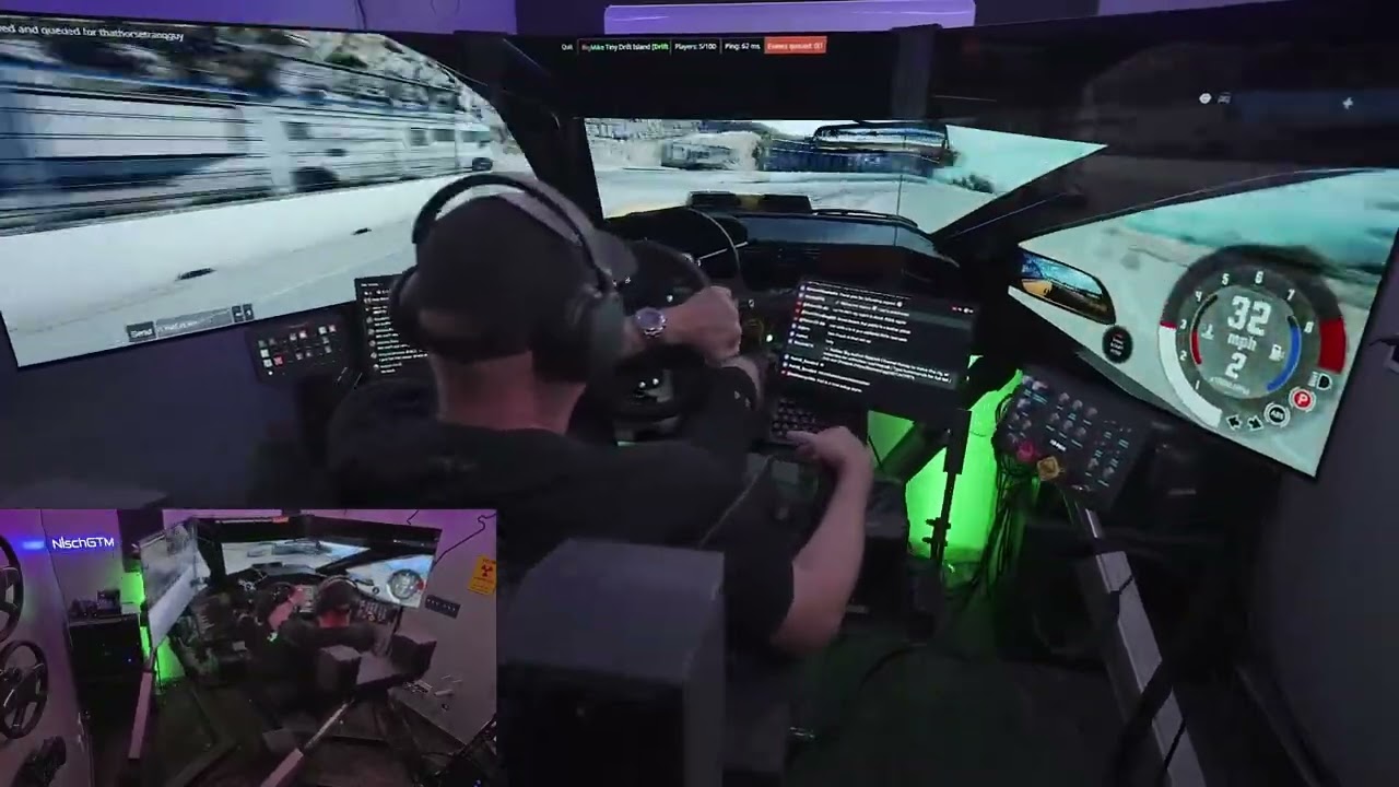 Full 6DOF Motion: Learning to drift in BeamNG.drive with 